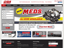 Tablet Screenshot of cdielectronics.com